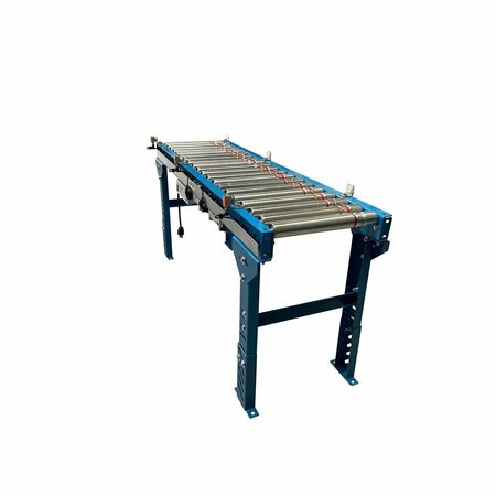 Ultimation 24V Powered MDR Conveyor, 18in W x 5 L, 2 Zone, 4.5in Centers, Itoh Denki MDR19-15-4.5-5-2-ID